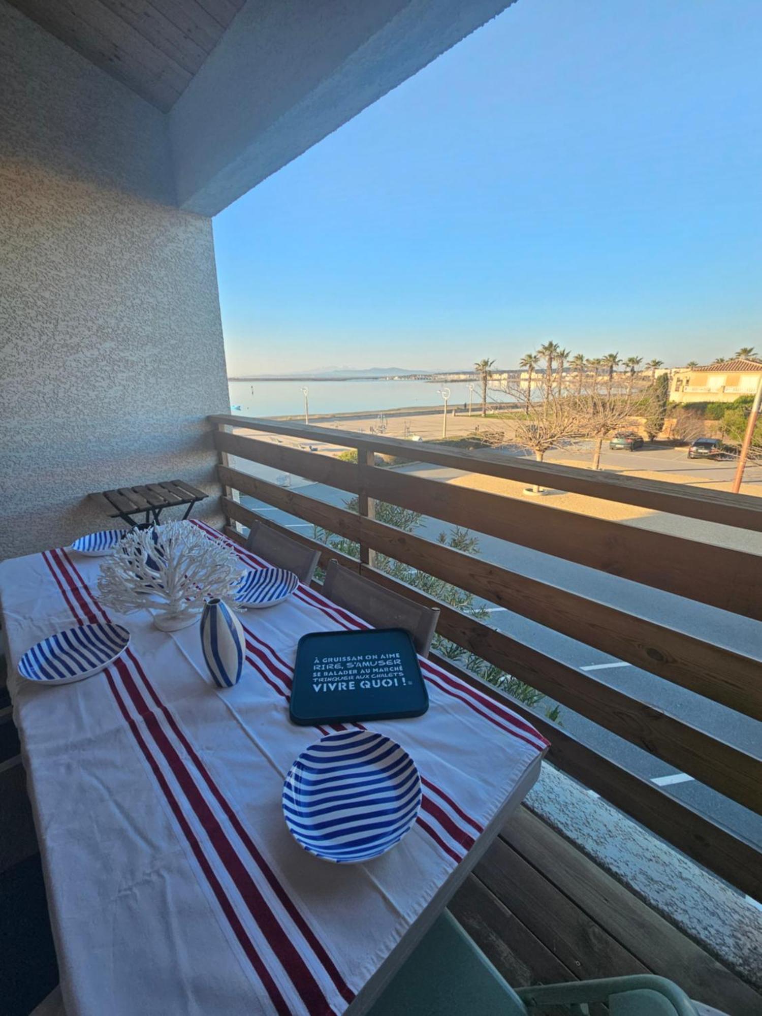 Appartement Neuf 6 Couchages 50 Metres De La Plage Gruissan Bagian luar foto